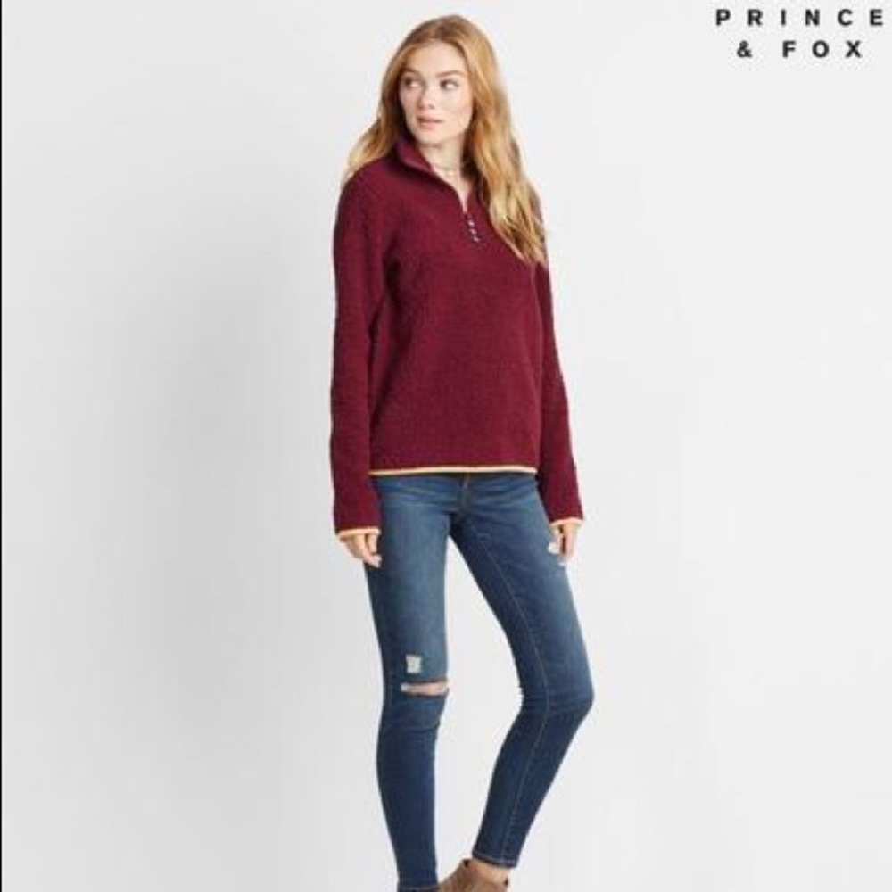 Prince & Fox Half Zip Pullover